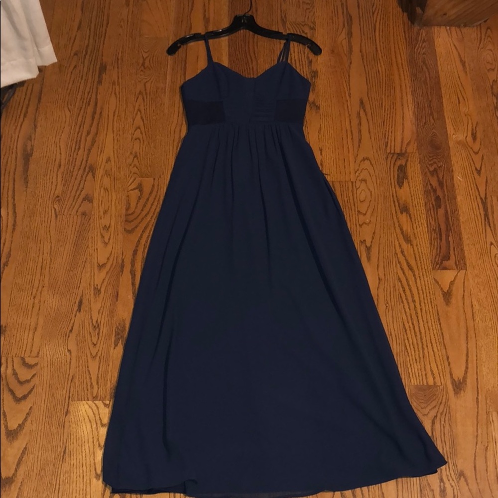 BCBG NAVY BLUE DRESS